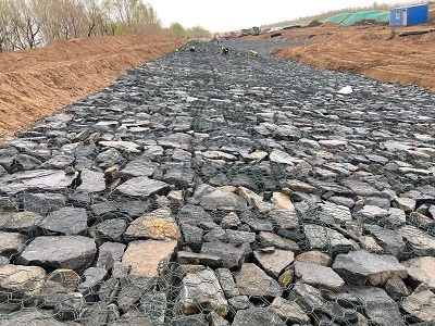 河流防洪護坡雷諾護墊圖片4